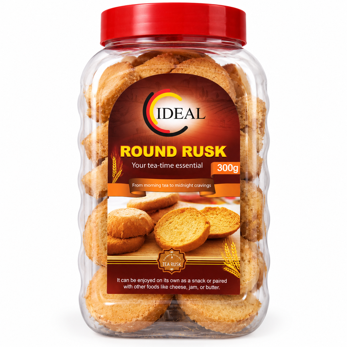 Ideal Round Rusks 300g