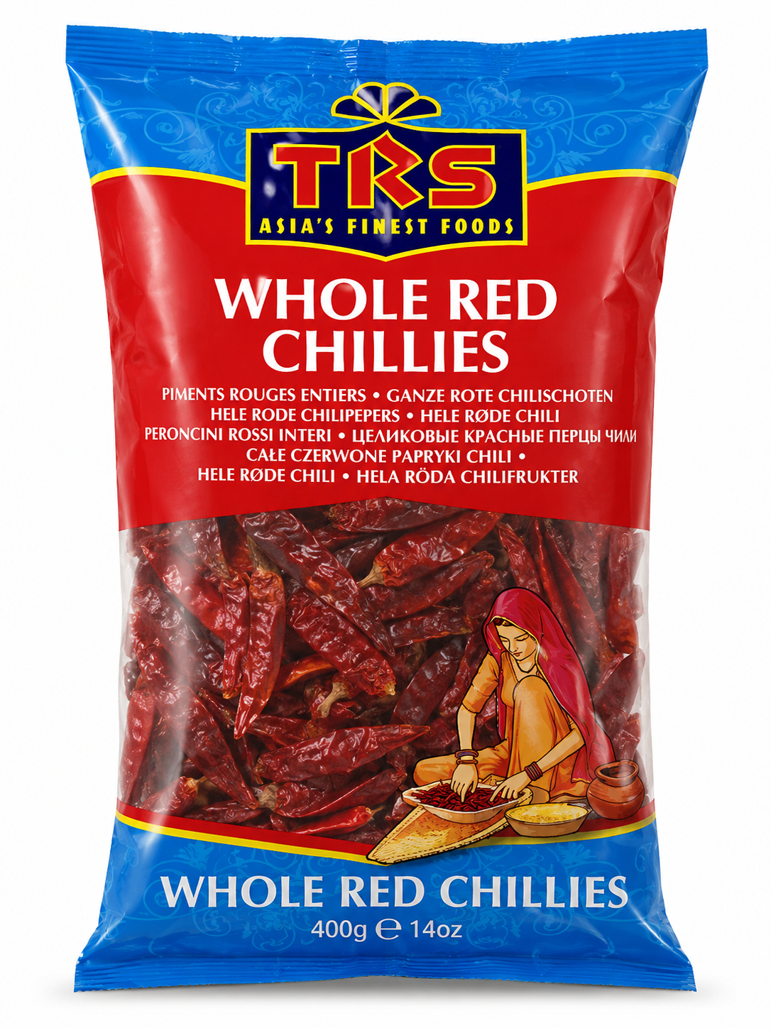 TRS Whole Red Chillies 150g