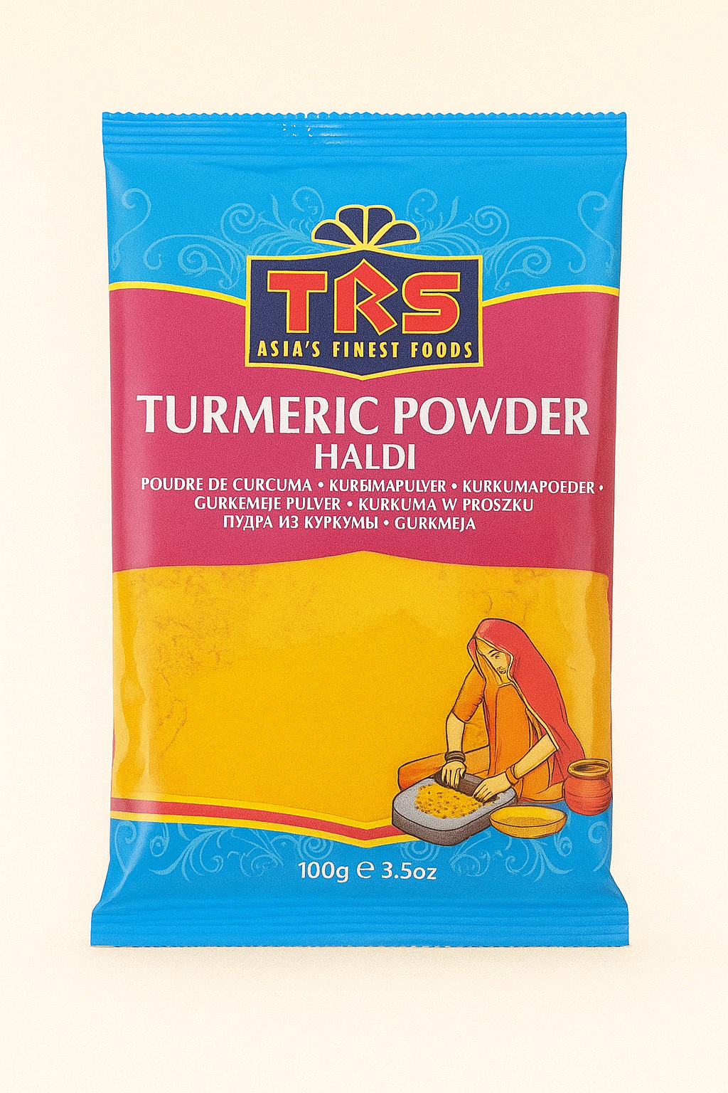 TRS Turmeric Powder 100g – Pure Haldi for Health & Flavor