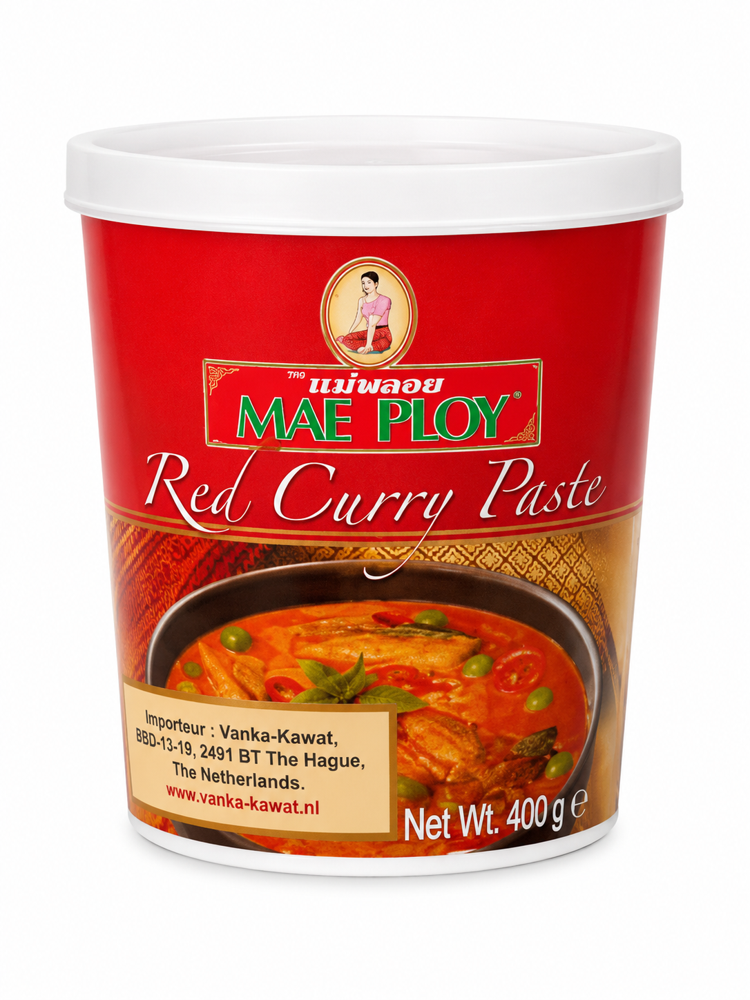 Mae Ploy Red Curry Paste 400g