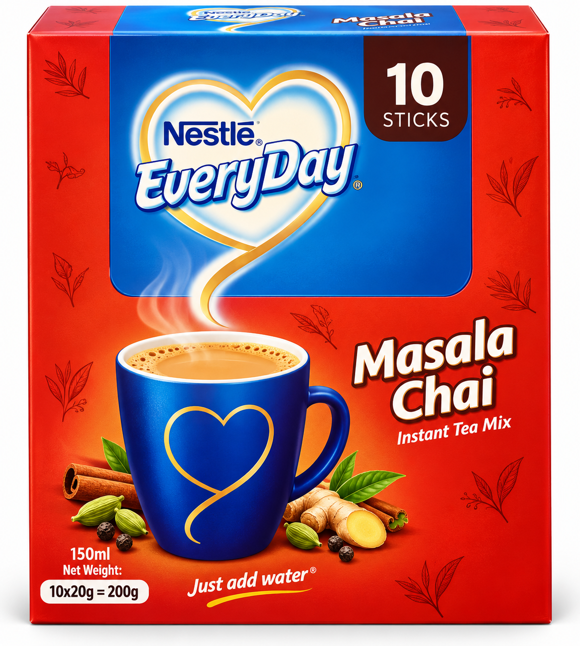 Nestle EveryDay Masala Chai 10 Sticks 200g