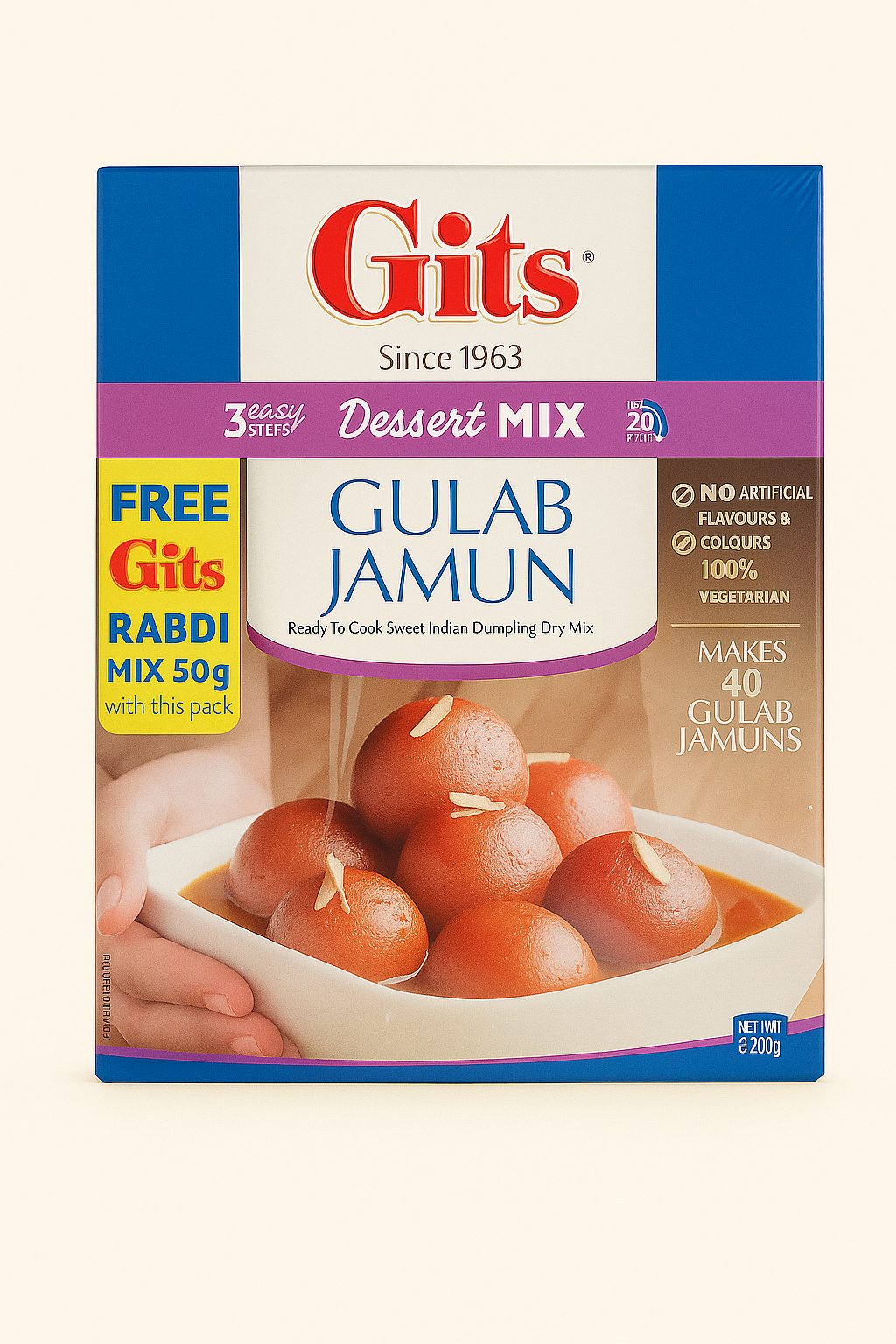Gits Gulab Jamun Mix 200g