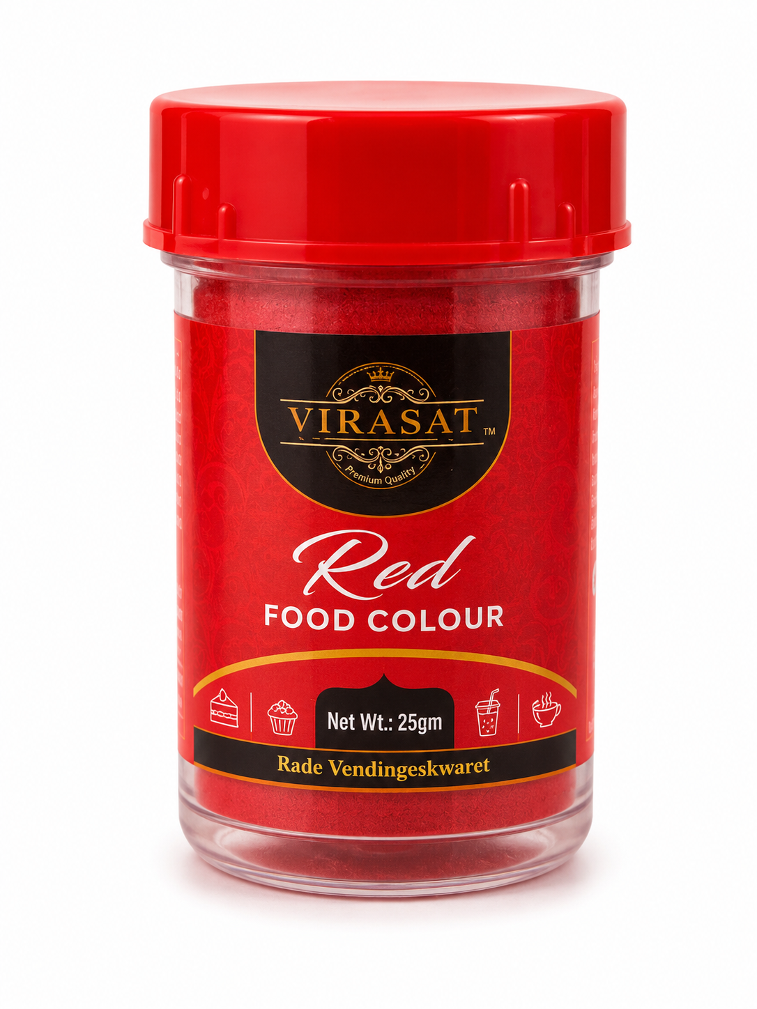 Virasat Red Food Colour 25g