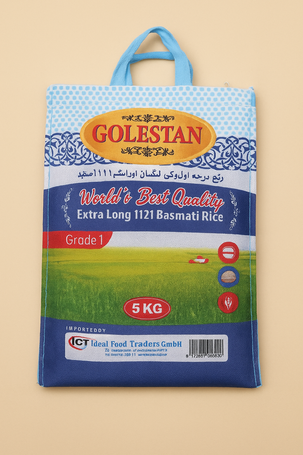 Golestan - 5kg Extra Long 1121 Basmati Rice