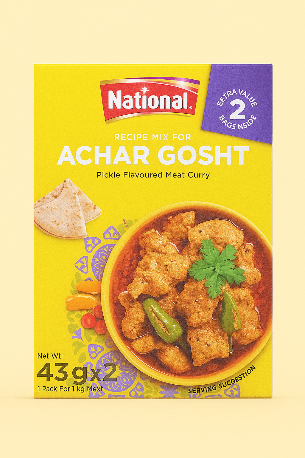 National - Achar Ghosht 86g