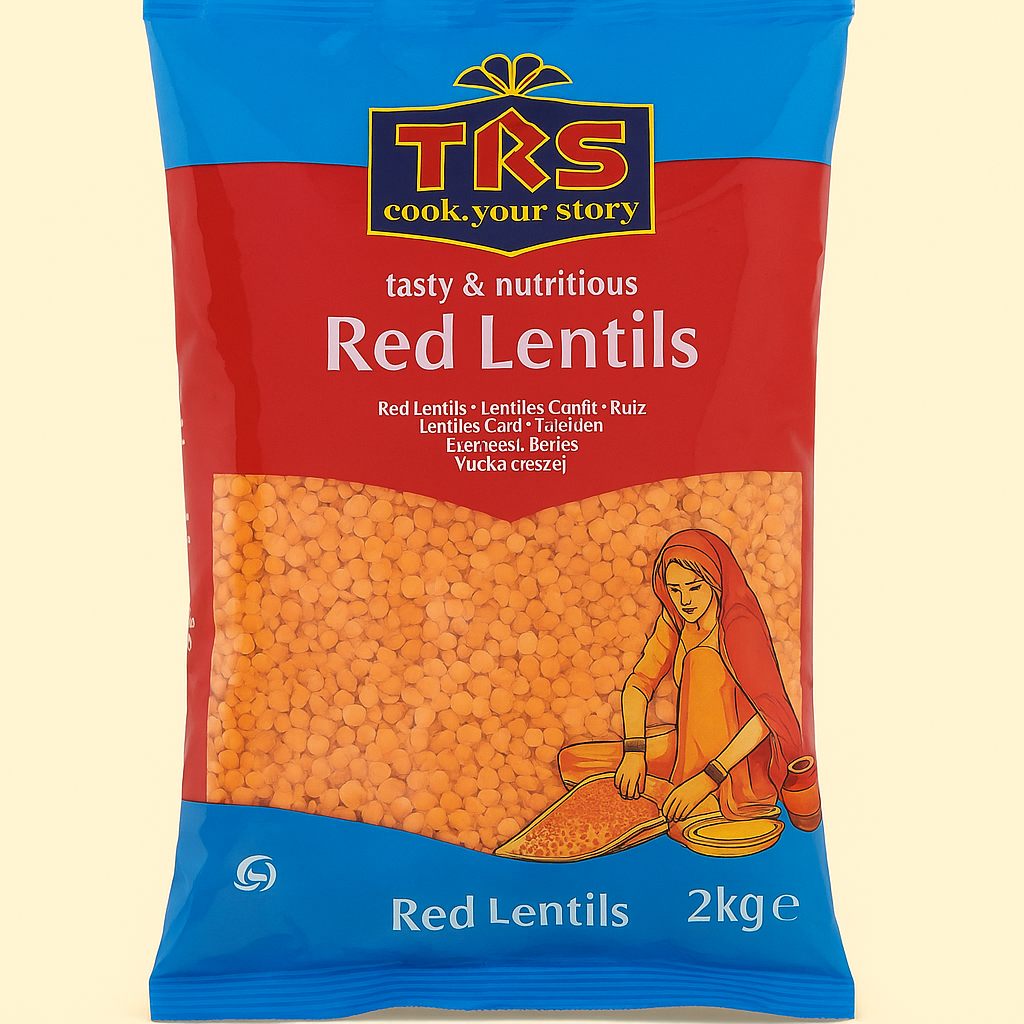 TRS - 500g Red Split Lentils (Masoor Dal)