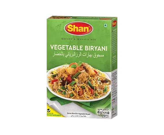 Shan - 45g Vegetable Biryani