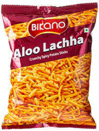 Bikano Aloo Lachha 150 g – Buy Online Crispy Indian Potato Snack for Tea-Time and Chaats