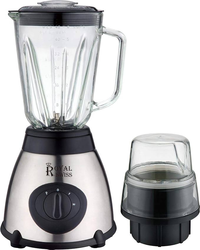 Stainless Steel Stand Blender | Smoothie Maker | High-Performance Glass Blender 1.5 L