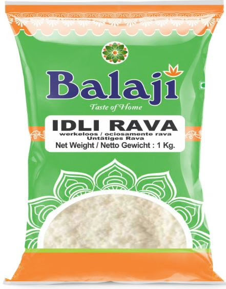 Balaji Idli Rava 1 kg – Buy Online Authentic South Indian Idli Mix for Soft Idli and Dosa