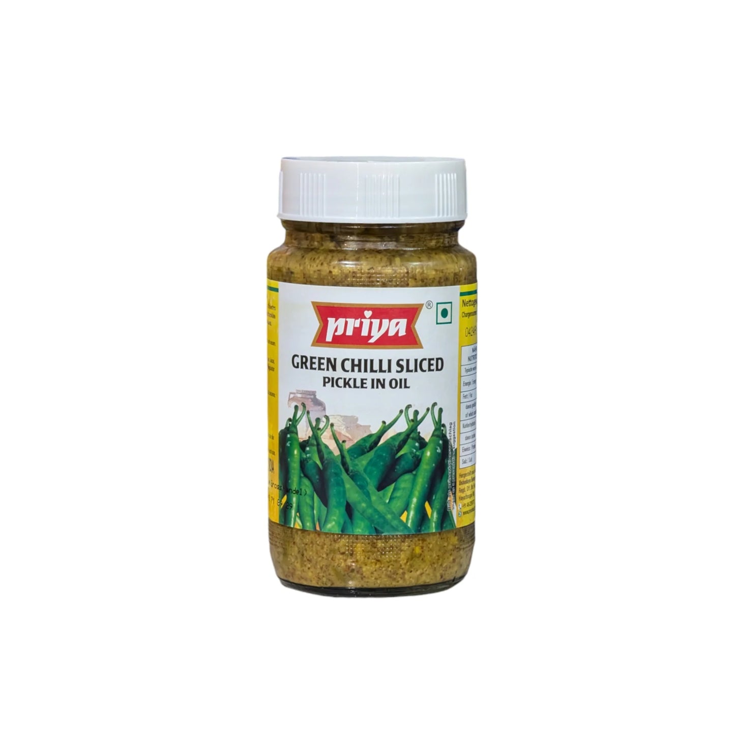 Priya Green Chilli Pickle 300g – Tangy & Spicy Acha