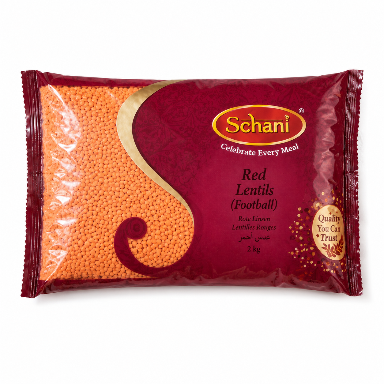 Schani Red Lentils 2kg