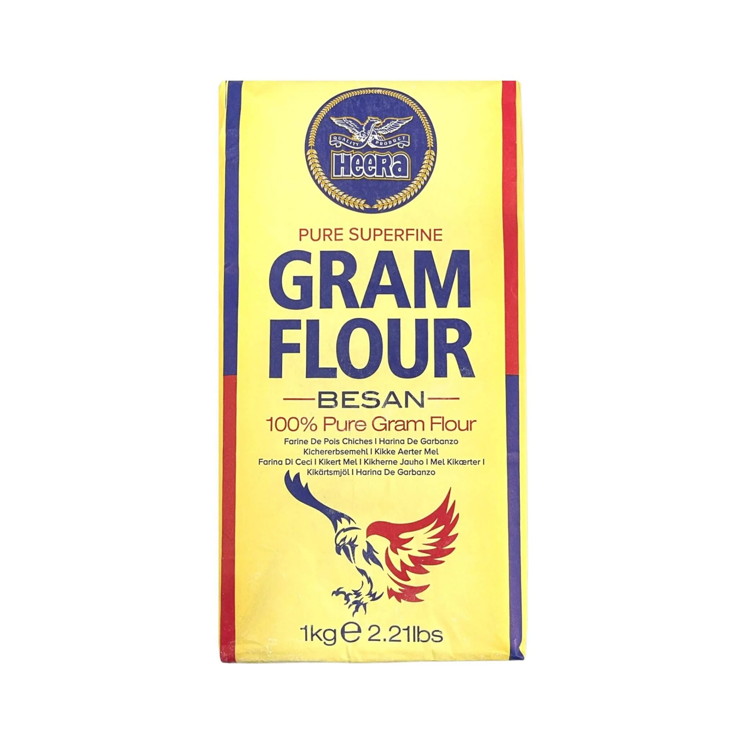 Heera Gram Flour (Besan) 2kg – Gluten-Free Chickpea Flour