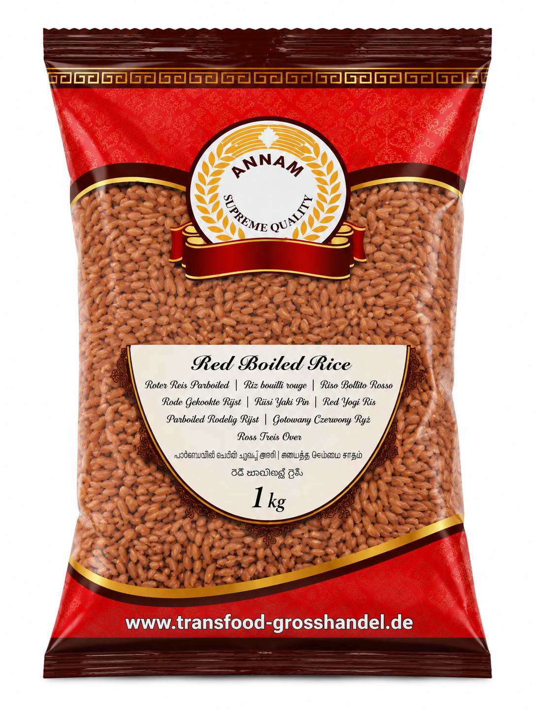 Annam Red Boiled Rice 1kg