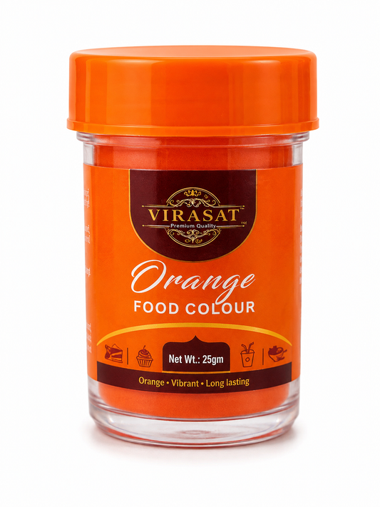Virasat Orange Food Colour 25g