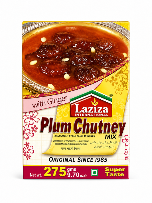 Laziza Plum Chutney Mix with Ginger 275g