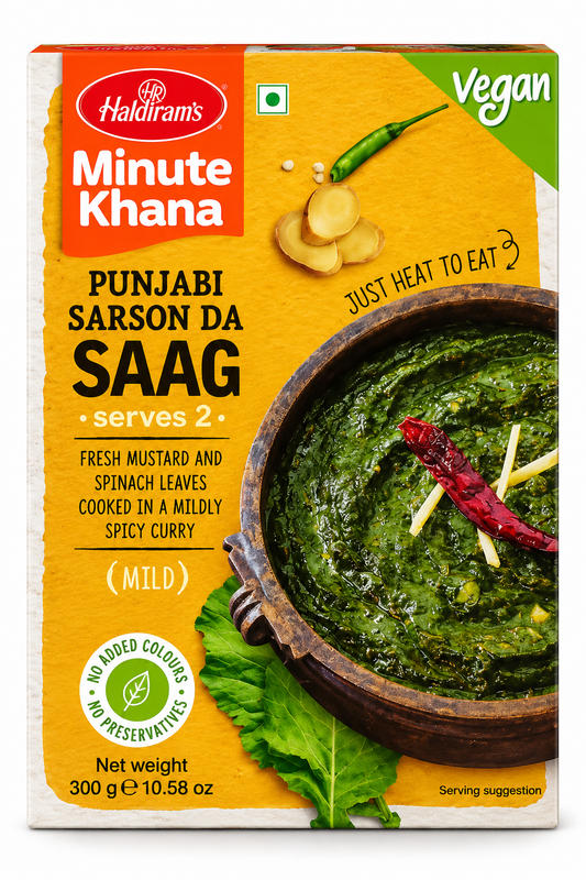 Haldiram‘s Minute Khana Punjabi Sarson Da Saag 300g