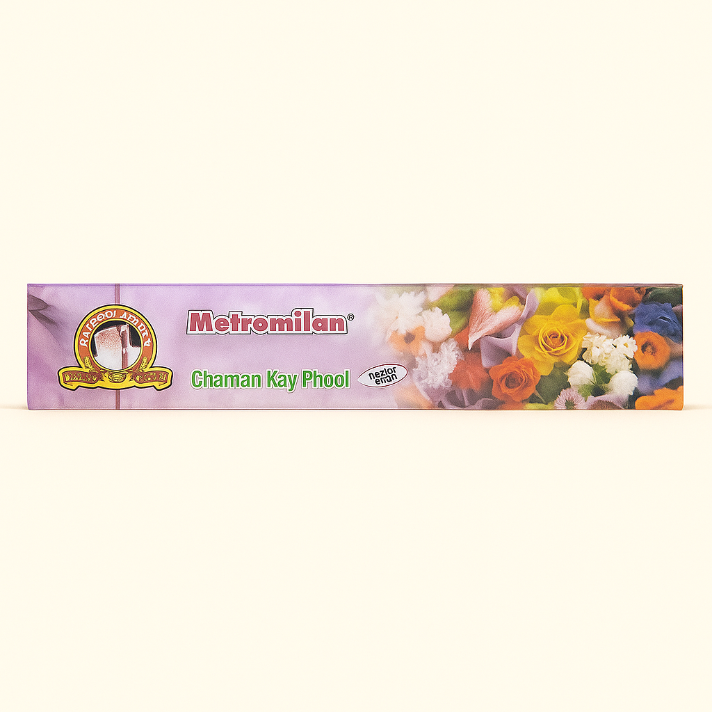 Metromilan Agarbatti Chaman Kay Phool 18 Sticks