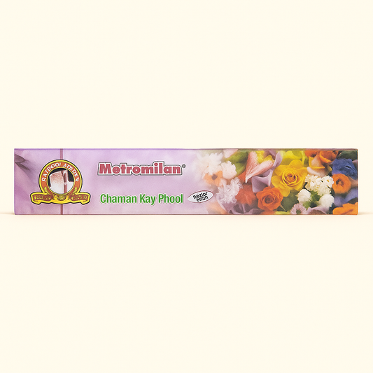 Metromilan Agarbatti Chaman Kay Phool 18 Sticks