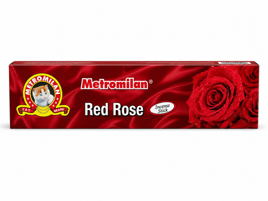 Metromilan Agarbathi Red Rose 29 Sticks