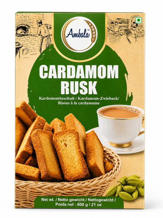 Ambala Cardamom Rusk 600g