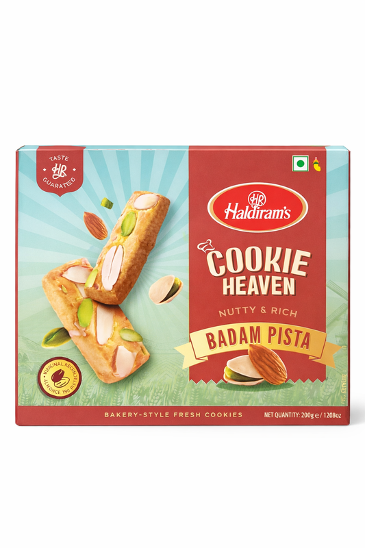 Haldiram’s Badam Pista Cookies 200g