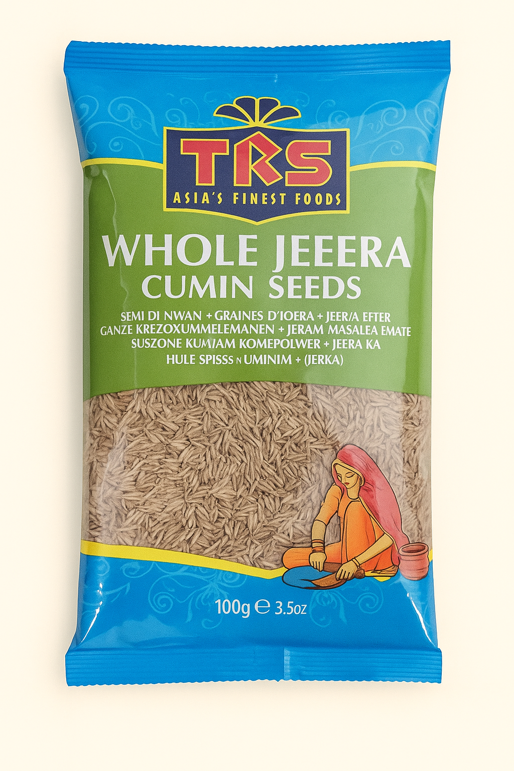 TRS Cumin Seeds 100g – Whole Jeera for Indian Cooking