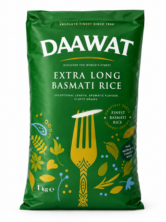 Daawat Extra Long Basmati Rice 1kg
