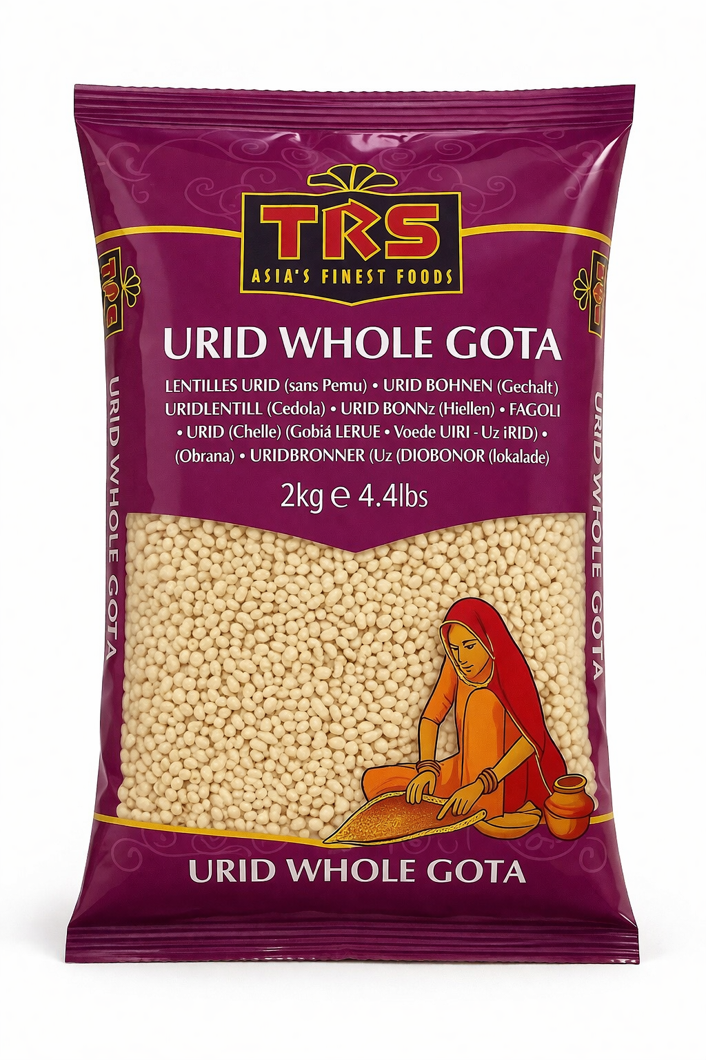 TRS Urid Whole Gota 2kg