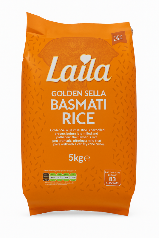 Laila Golden Sela Basmati Rice 5kg