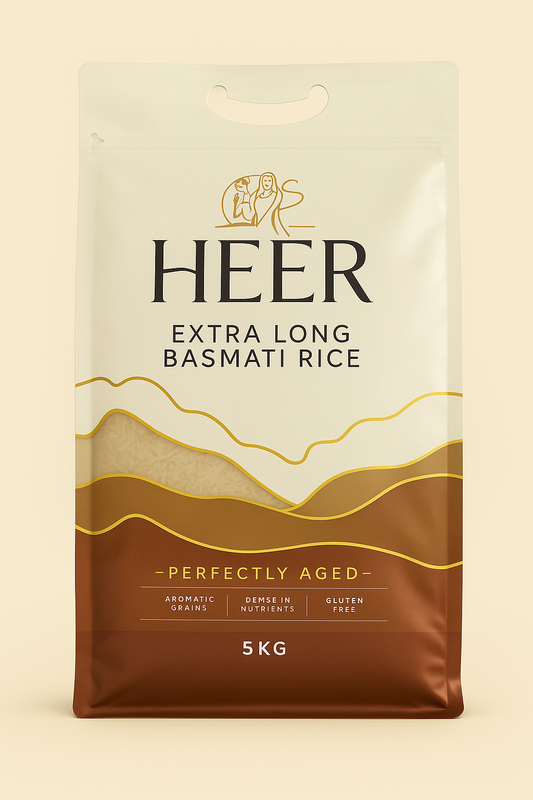 Heer Basmati Rice Extra Long 5kg