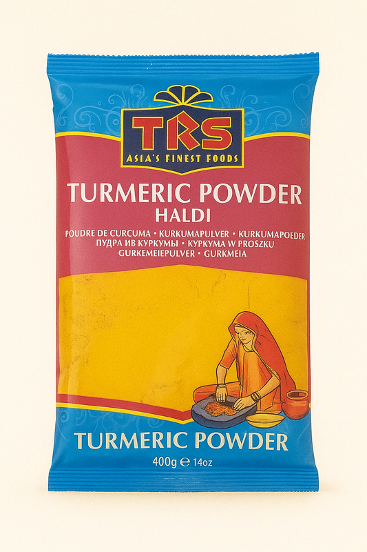 TRS Turmeric Powder 400g – Pure Haldi for Cooking & Health