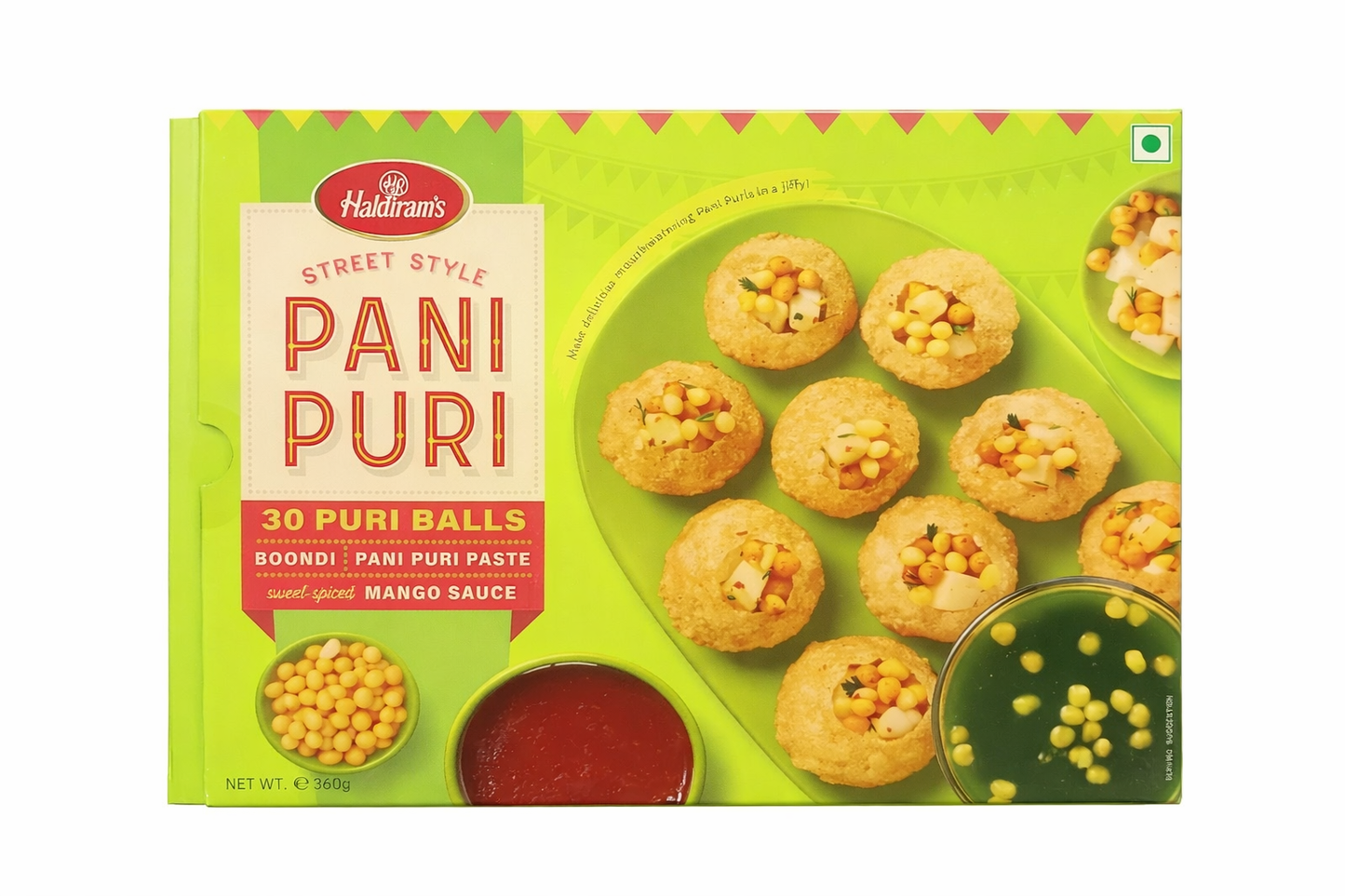 Haldirams Pani Puri 30 Balls