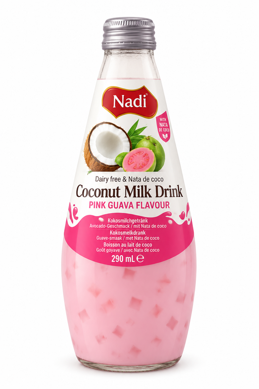 Nadi Coconut Milk Drink Pink Guava Flavour 290ml