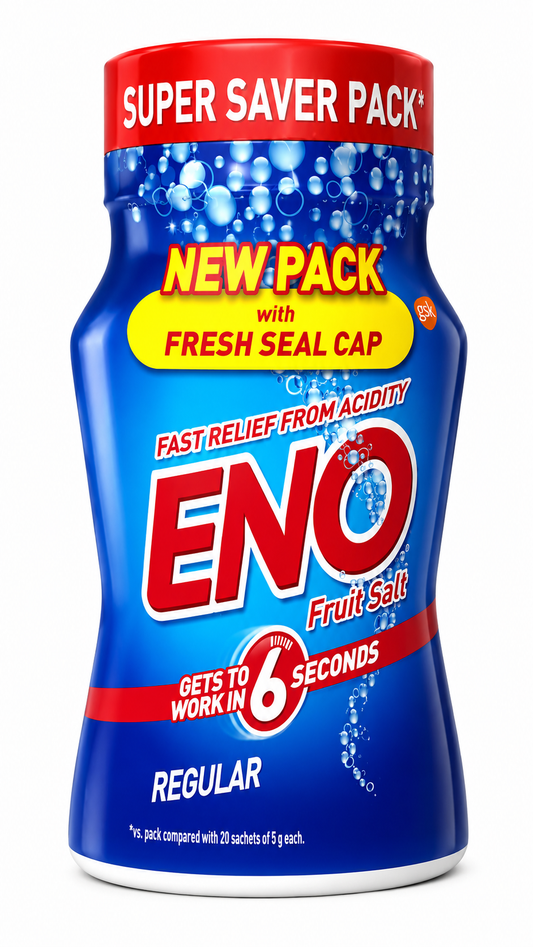 ENO Fruit Salt Regular Flavour 100g