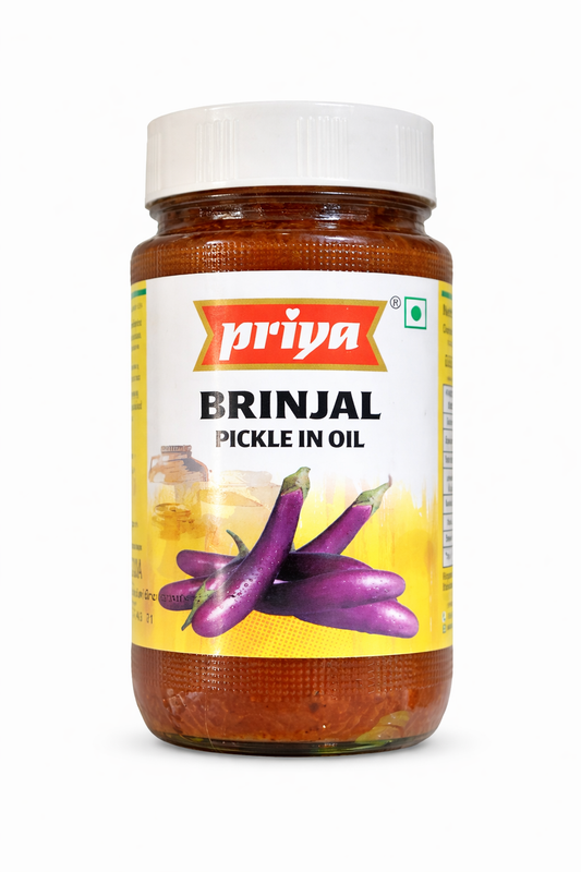 Priya Brinjal Pickle 300g – Unique and Spicy Achar