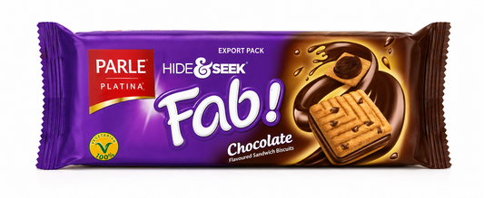 Parle Hide&Seek Fab! Chocolate Cookies 112g