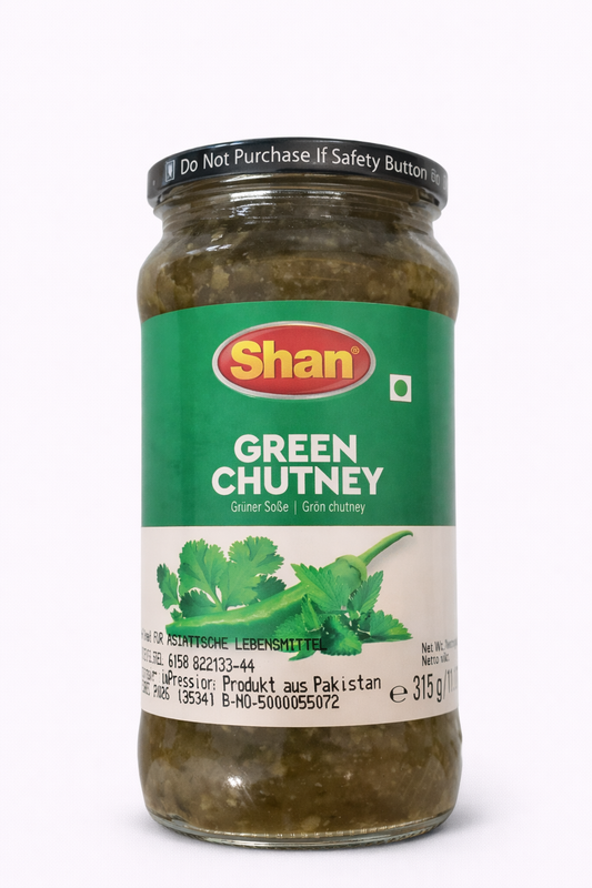 Shan - Green (Chili) Chutney 315g