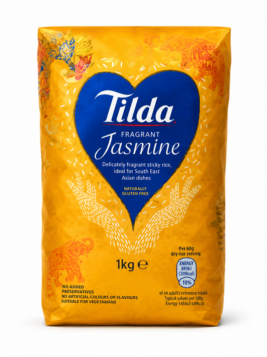 Tilda Fragrant Jasmine Rice 1kg