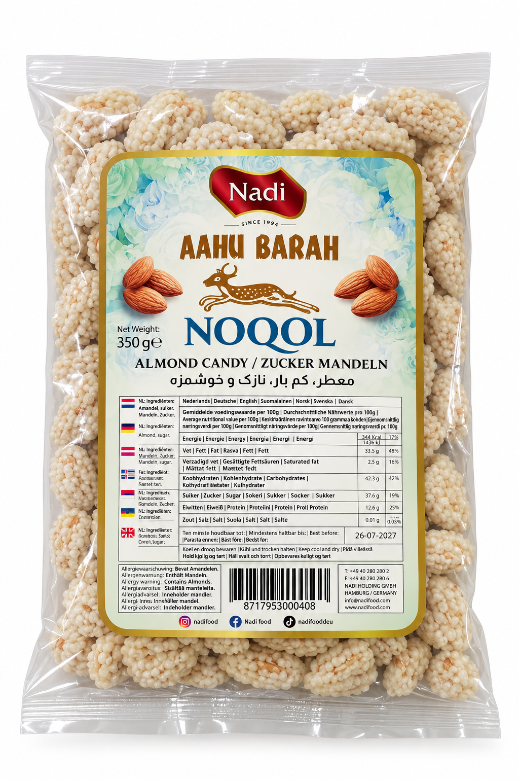 Noqol Almond Candy 350g
