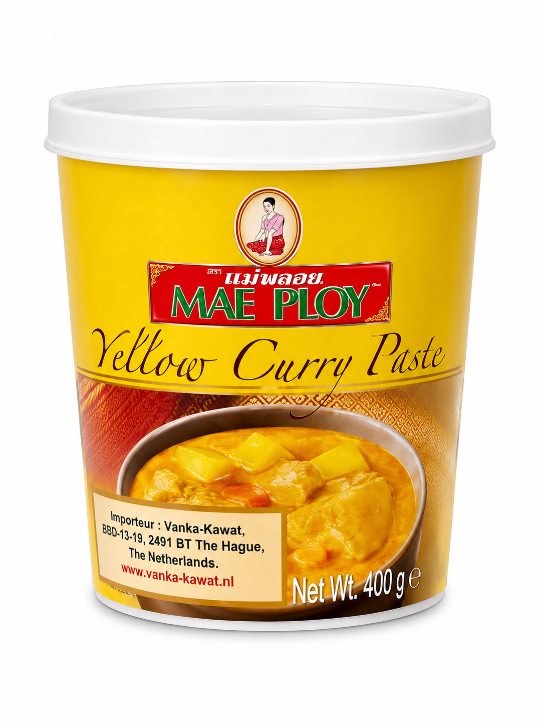 Mae Ploy Yellow Curry Paste 400g