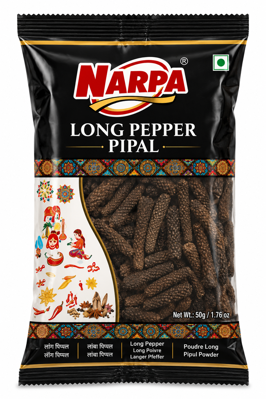 Narpa Long Pepper Pipal 50g