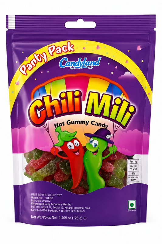 Candyland Chili Mili 125g