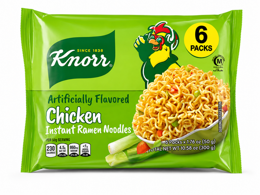 Knorr Chicken Instant Ramen Noodles