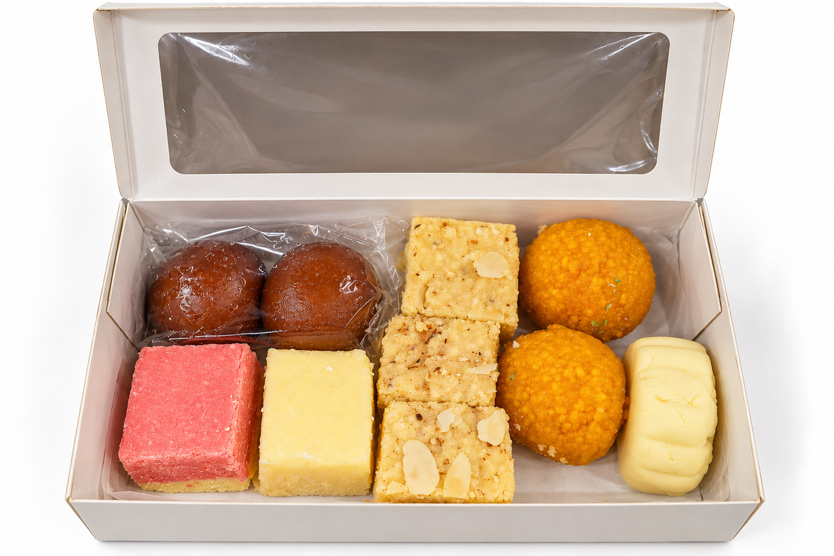 Mix Mithai Sweets Box 500g - Premium Quality