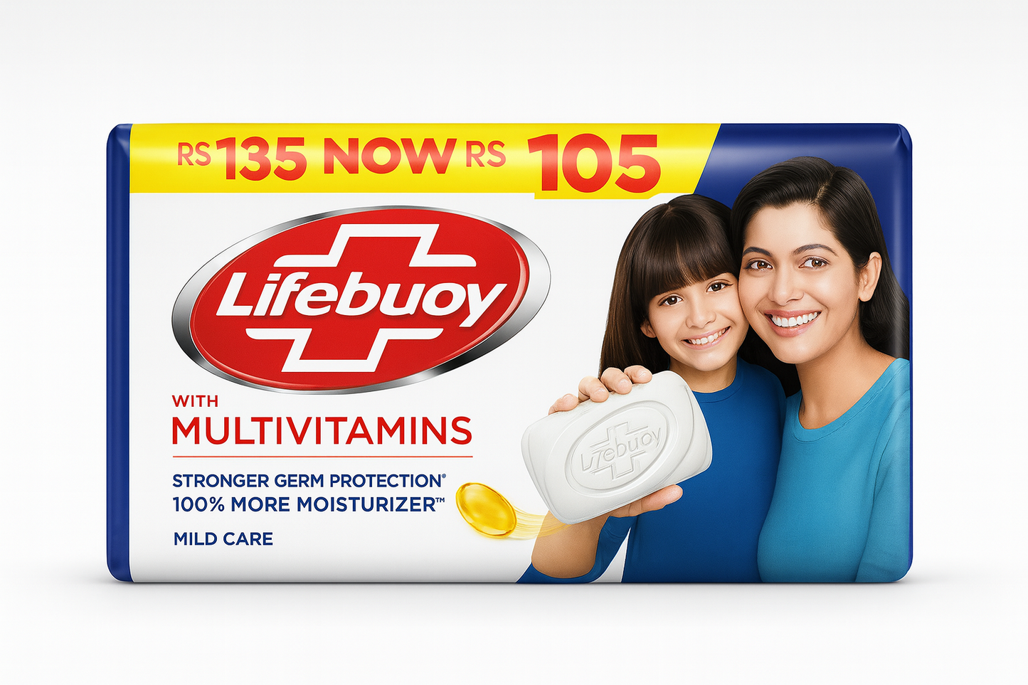 Lifebuoy Germ Protection Soap with Multivitamins – Buy Online Antibacterial Soap for Healthy Skin and Daily Hygiene
