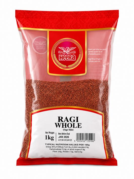 Heera Ragi Whole (Finger Millet) 1kg