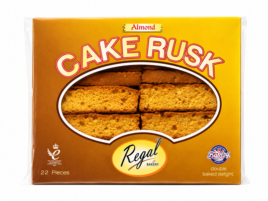 Regal Bakery Almond Cake Rusk 22Pcs