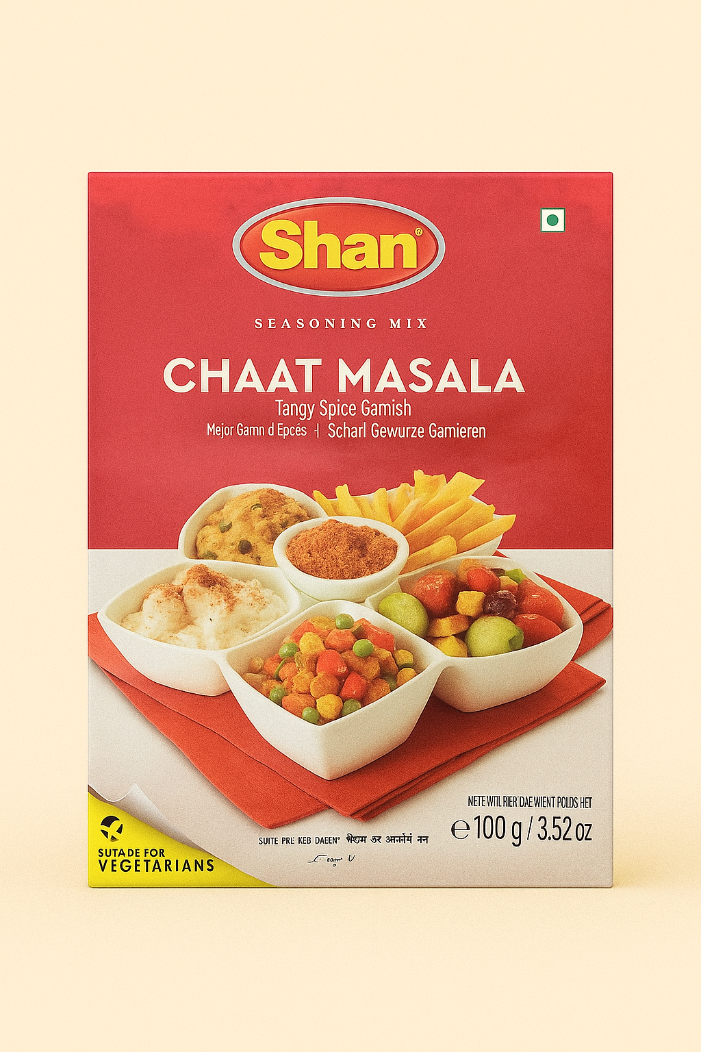 Shan Chaat Masala 100g – Zesty Street Food Flavor
