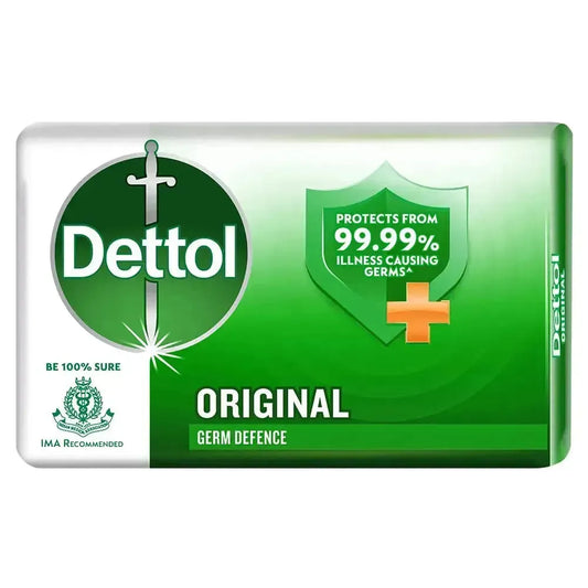 Dettol Original Soap 100 g – Buy Online Antibacterial Soap for Germ Protection and Healthy Skin